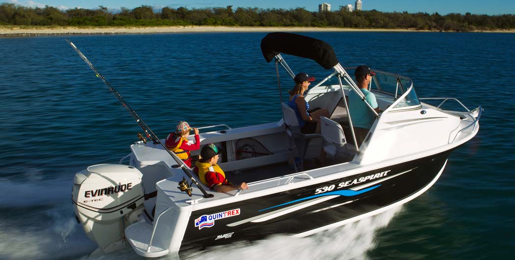 Quintrex Cabin Boats Aluminium Boat Range